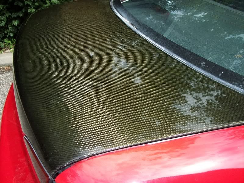 VIS carbon fiber with yellow tint....help Exterior Forum